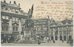 Empírový Radeckého pomník z roku 1859