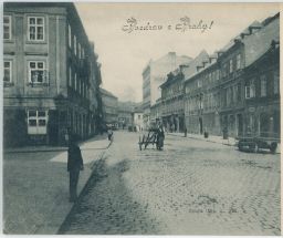 Pohled Dlouhou třídou 1900