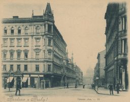 Táborská ulice, dnes ulice Legerova 1899
