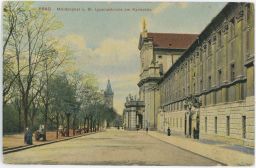 C. a k. vojenská nemocnice a kostel sv. Ignáce