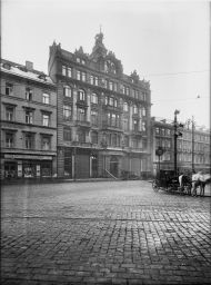 Praha, ulice Na příkopě, palác Živnostenské banky, čp. 860-862/II