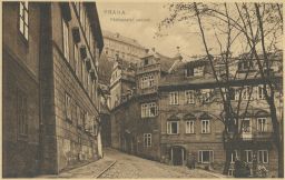 Pětikostelní náměstí, dnes Sněmovní ulice