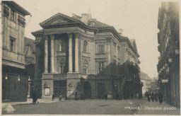 Rytířská ulice se Stavovským divadlem 1937