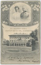 Praha Vinohrady Groebova vila Grébovka 1902