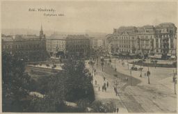 Praha Vinohrady Purkyňovo Mírové náměstí
