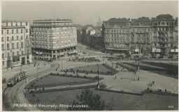Praha Vinohrady dům Valdek náměstí Míru 1933
