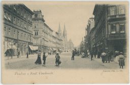 Praha Vinohrady Palackého Josef Zelený František Pacák