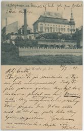 Praha Vinohrady továrna na šunky a uzeniny Antonín Chmel 1902