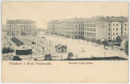 Praha Vinohrady Náměstí Krále Jiřího z Poděbrad nakl. Zuna
