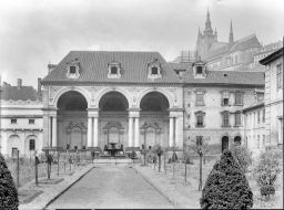 Praha, Valdštejnská zahrada, sala terrena, kolem 1932