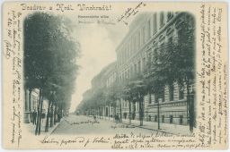 Praha Vinohrady Komenského ulice