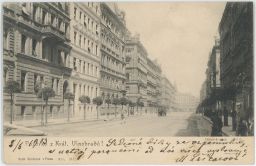 Praha Vinohrady Karlova Purkyňovo náměstí Bellmann 1903