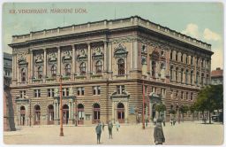 Praha Vinohrady Národní dům 1912