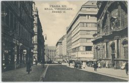 Praha Vinohrady Slezská třída tržnice