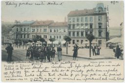 Praha Žižkov Prokopovo náměstí Bellmann 1905