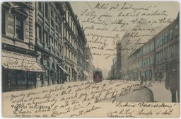 Praha Žižkov Husova Husitská Emanuel Pick Bellmann