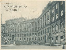 Praha Žižkov C.k. vyšší reálka od 20. září 1897