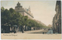 Praha Žižkov Poděbradova tělocvična Sokol 1902