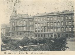 Praha Žižkov škola radnice nakl. Zuna