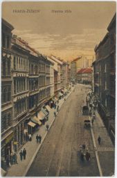Praha Žižkov Husova Husitská JBP