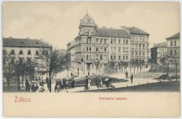 Praha Žižkov Basilejské náměstí