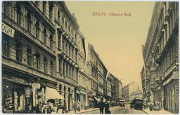 Praha Žižkov Husitská Bendová fotograf Svoboda 1913