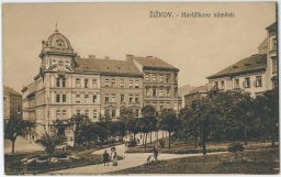 Praha Žižkov Havlíčkovo Basilejské náměstí VKKV