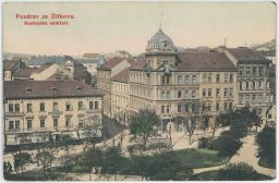 Praha Žižkov Havlíčkovo náměstí Figurální tepařství FJP