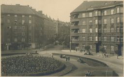 Praha Žižkov Baťa Smetanovo náměstí nakl. Pícha Rotografie 1946