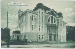 Praha Libeň Sokolovna lidové lázně 1910