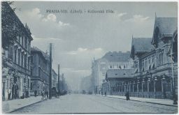 Praha Libeň Královská třída nakl. Švejda