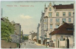 Praha Libeň Primátorská ulice nakl. Neubert c.k.