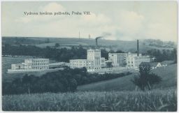 Praha Libeň Vydrova továrna poživatin