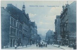 Praha Libeň Primátorská antikvariát mýdlo Hubínek Materialista nakl. Švejda
