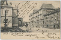 Průmyslové muzeum na ulici Sanytrová 1901