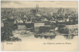 Panoramatický pohled na Staré Město a Židovské Město Josefov