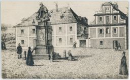 Janské náměstí r. 1870.
