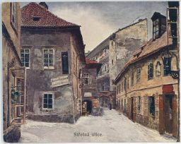 Střelná ulička byla bohatá na slepé uličky a průchodní domy