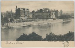 Průmyslové muzeum a Rudolfinum.