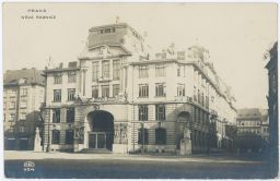 Pražská Nová radnice - Mariánského náměstí.