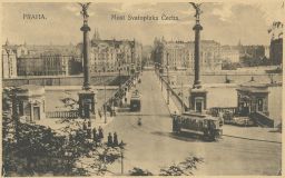 Most Svatopluka Čecha kolem roku 1915.