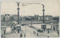 Most Svatopluka Čecha roku 1910.