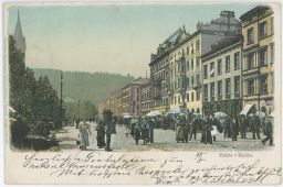 Praha Karlín Tržiště 1901