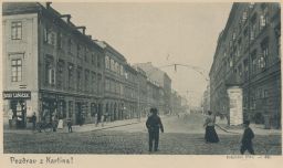 Praha Karlín Palackého třída dnes Křižíkova