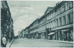 Praha Karlín Královská třída dnes Sokolovská