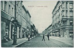 Praha Karlín Královská třída dnes Sokolovská