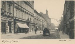 Praha Karlín Královská třída dnes Sokolovská