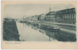 Praha Karlín Přístav 1900