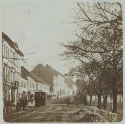 Praha Vysočany Hlavní třída 1902