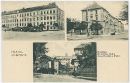 Praha Vršovice armáda Kasárna 28. pěšího pluku Jana Roháče z Dubé